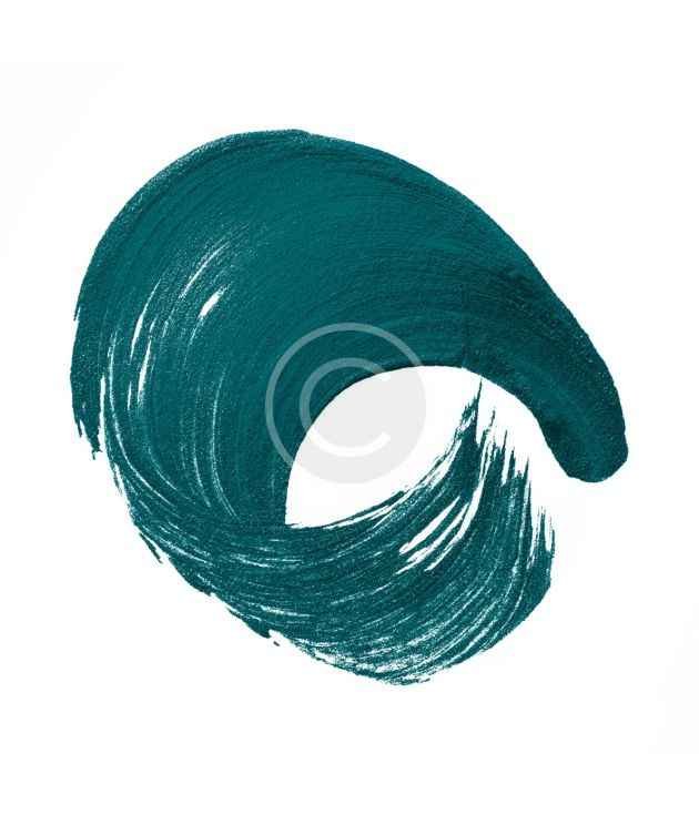 Teal wave interior paint