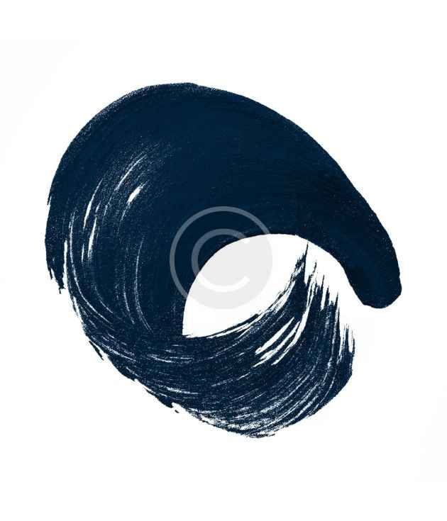 Deep navy interior paint