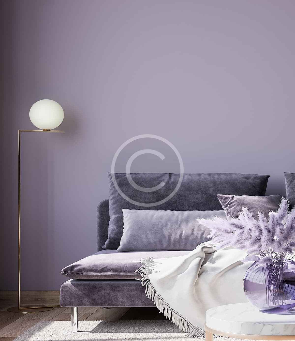Dusty mauve interior paint - Image 2